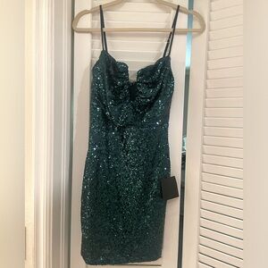 New Lulu’s mini sequin dress